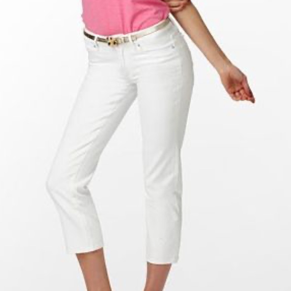 Lilly Pulitzer Babe Capri Jean sz 14